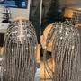 Medium Box Braids -waist length