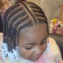 6 feed in braids