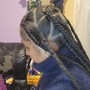 6 feed in braids