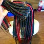 Bohemian distressed locs /softf locs (mid back)