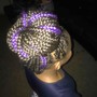 Bohemian distressed locs /softf locs (mid back)