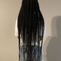 Large Boho Knotless Braids