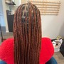 Medium Knotless Braids