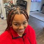 Medium Knotless Braids