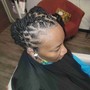 Individual Braid/faux loc style takedown