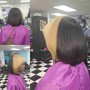 Adult Special- Natural Silkpress, Deep Conditioning & Trim