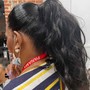 Partial Sew In ( up down style)