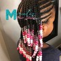 Kid’s Jumbo Knotless Braids (12 & Under)