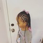 Kids Braids with weave