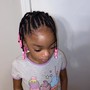 Kid medium Box Braids