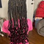 Feed in braids