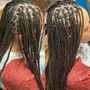 Waist length Box Braids