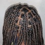 Large Knotless Braids