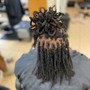 Loc retwist/ shampoo