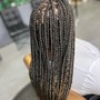 10-12 feedin/ cornrows (straight backs)