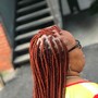 Two layer tribal braids