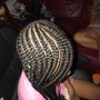 One layer pop smoke braids