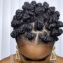 Silk Wrap natural hair