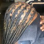 Small Knotless Box Braids