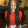 Boho knotless Braids