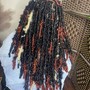 Butterfly/Distressed Faux Locs