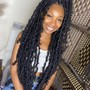 Butterfly/Distressed Faux Locs