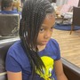 Kids cornrows with Braiding Hair