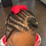 Mid-Back Individual Faux Locs