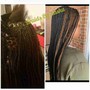 Box Braids ( Medium mid back) HAIR INCLUDED