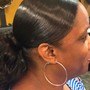 Partial Sew In ( up down style)