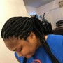 Straight Back (Feedin) Braids