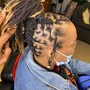 Loc Style- shoulder length