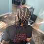 Small knotless braids