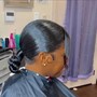 Sleek Ponytail ( extension )