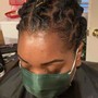 Loc Updo