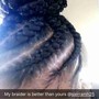 6 feed in braids