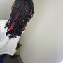 Micro Locs with Extensions starting price /wash included