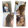 Large Box Braids/with knot