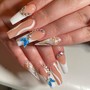 Acrylic 10 Toes with Acrylic Nail Set