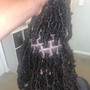 Textured Rasta locs(long knee length)