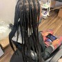 Small Knotless Braids