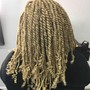 Medium bohemian  soft locs