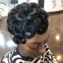 Pin Curls or Dry Waves / Betty Boop Style