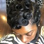 Pin Curls or Dry Waves / Betty Boop Style