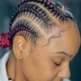 Up do Cornrows ( large )