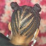 Kid's 10&under genie deep wave braided ponytail