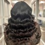 Hair extensions sew-in per track