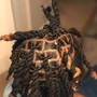 Retwist &amp; Styles (ear - neck length)