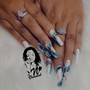 Various nail art