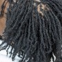 Loc Re-twist ears length